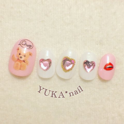 テディネイル♡BABY PINK