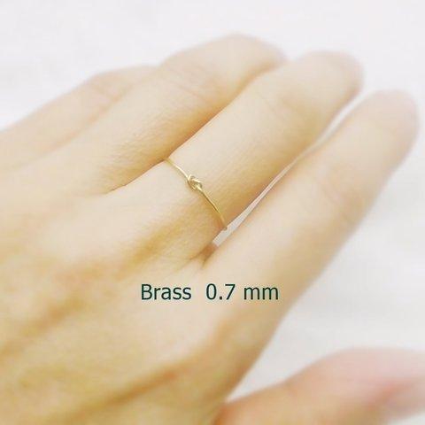 【送料無料！】 KB (Knot Brass rings)