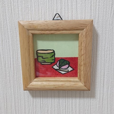 カラー切り絵【お抹茶セット】