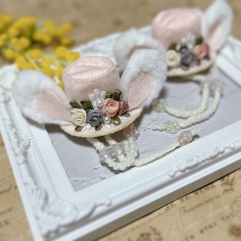 【🐰Happy Easter帽子（ぴんく）🐣.】