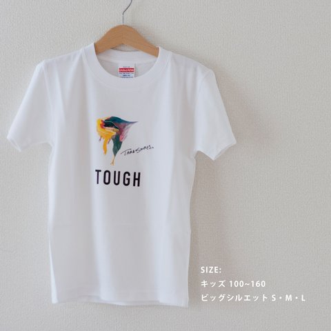 「TOUGH」タルボサウルスTシャツ（キッズ&ビッグシルエット）/AT303-21