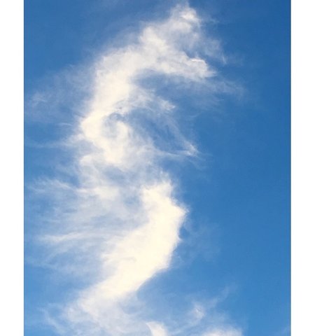 龍雲の写真（昇り龍）