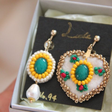 No.94:カクテルハート🍸pierce又はearring