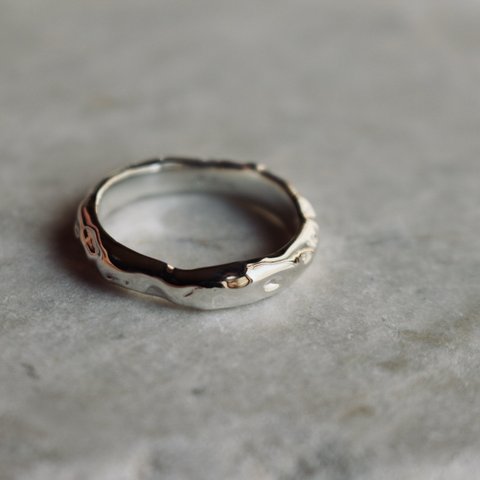 bumpy ring silver925