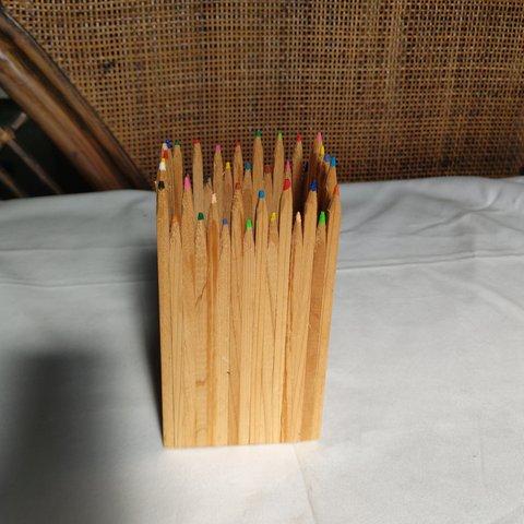 木製　ペン立て