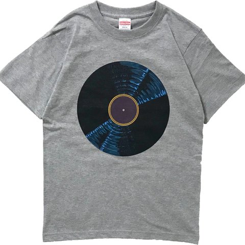 【セール30％OFF】RECORD2 ・ミックスグレー・Tシャツ【2TN-020-MG】