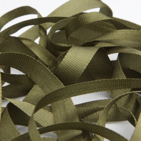 FUJIYAMA RIBBON エンブロイダリーリボン 3.5mm オリーブドラブ 9.14M巻（FY-262-35mm-71）