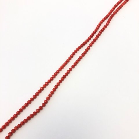 赤珊瑚　連　3.5mm48cm