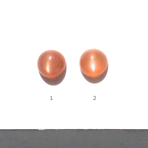 オレンジムーンストーン[199] 7mm　天然石 / カボション / ルース