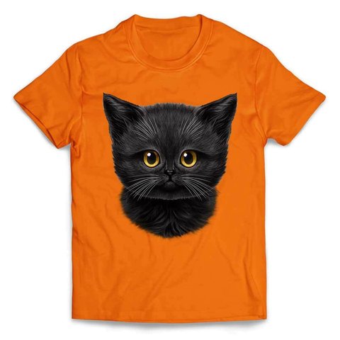 半袖Tシャツ 【黒猫 くろねこ】 by FOX REPUBLIC