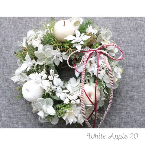 送料無料　White Apple Christmas 25