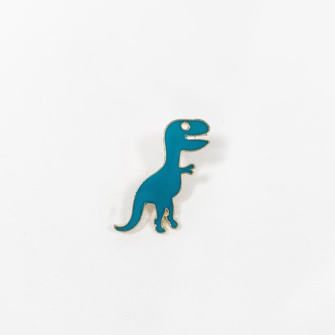DPピンズ:恐竜×ブルー