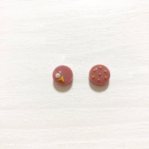 ❁ミニUVレジンピアス（1.0㎝）❁