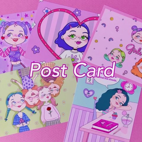 【選べる2枚セット】アメリカンガール♡ポストカード PostCard