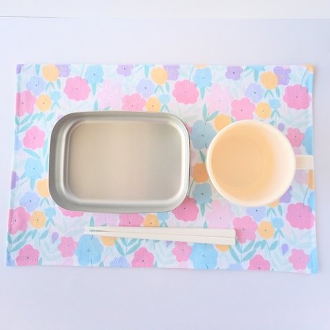 20×30<小花>両面ランチョンマット_#433_luncheon mat<20×30_flower>