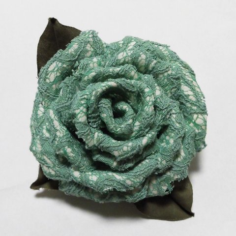 Corsage021　コサージュ緑