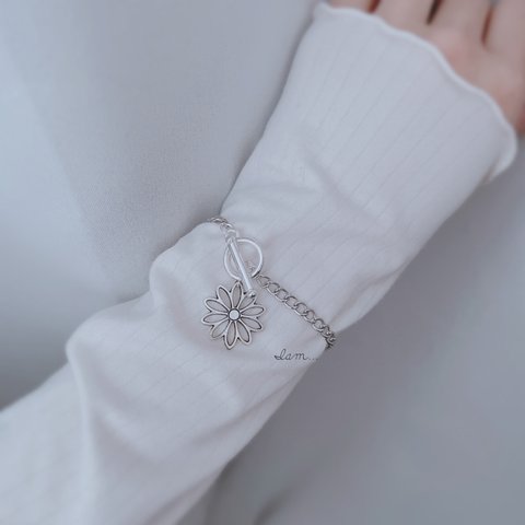 1/19新作＊ marguerite bracelet マーガレット お花