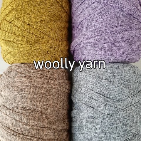 woolly yarn ⟐Tシャツヤーン