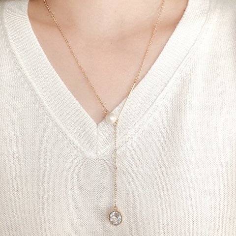 [送料無料] chic y necklace