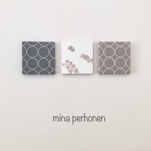 mina perhonen  ミナペルホネン ファブリックパネル 3点セット