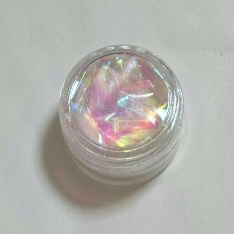 Newケース❕オーロラフィルムのピンク系カラーです(*´∀｀)♪/オーロラ/フィルム/ネイル/レジン/アート作品等に