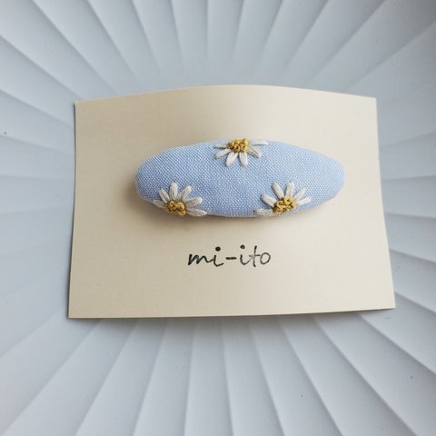 【再販】刺繍パッチンピン💠　no.29　 💛送料無料💛