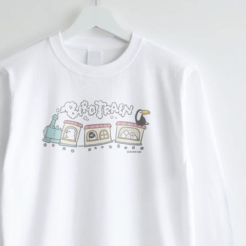 長袖Tシャツ（BIRD TRAIN / いろいろな鳥さん）