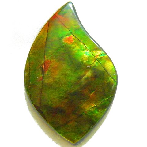 [gs-cs-8033]  素材  アンモライト(Ammolite)  商品名  トリプレット ルース  サイズ  約16.5x26.5mm 14.07ct