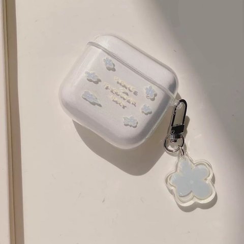 あおいお花のAirPodsProケース