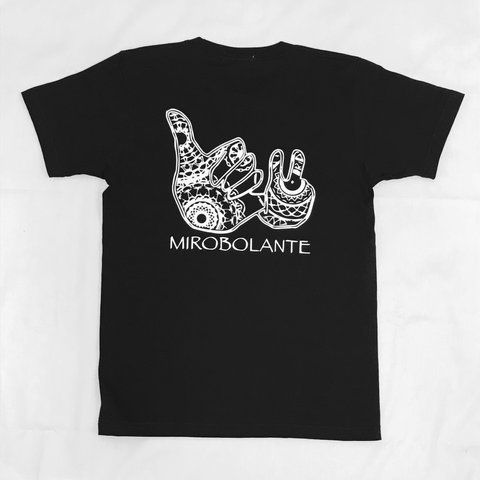 mirobolanteマークロゴT-shirt