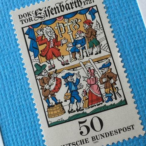 ちいさなartmuseum　　germany　stamp