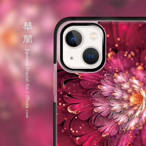 華蘭 - 和風 耐衝撃ソフトiPhoneケース【iPhone全機種対応】