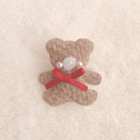 🍼baby bear hair clip🍼