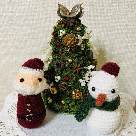 クリスマスツリー🎄サンタ＆スノーマン