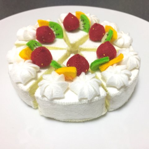 フェルトのフルーツケーキ