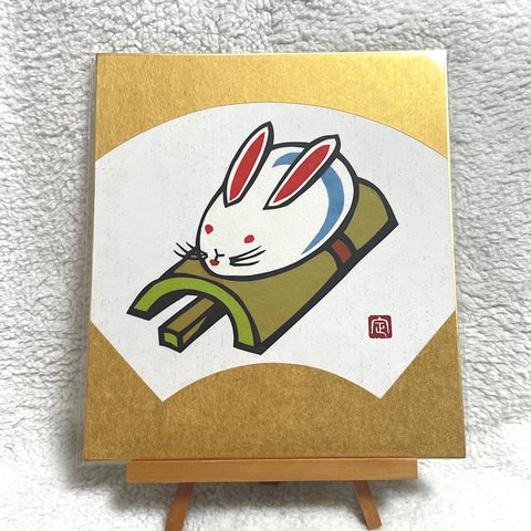 【切り絵】 干支の切り絵　卯④