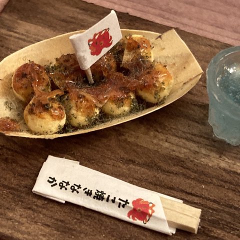 ミニチュア大阪たこ焼きセット！