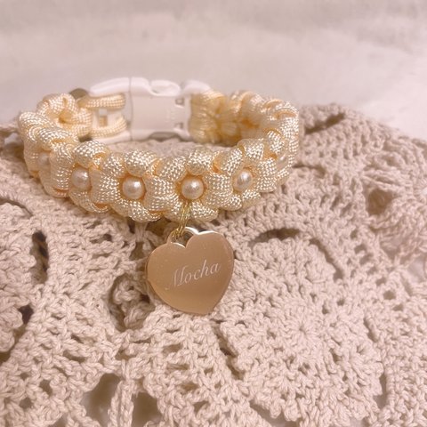 Ohana choker🌷ホイップクリーム