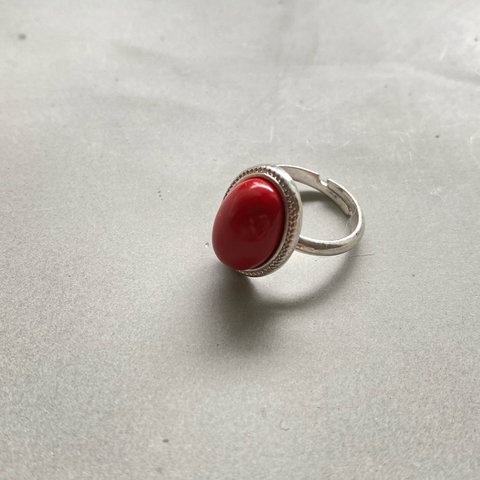 #031 red mini ring (B)