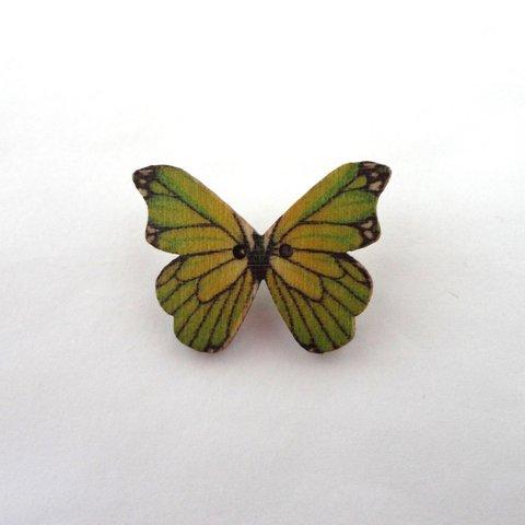 【送料無料】上品な蝶のブローチ*YGR