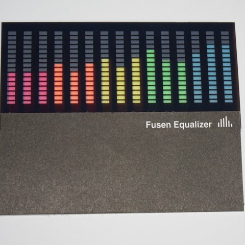 【ポストイット】Fusen Equalizer イコライザーをふせんにしました