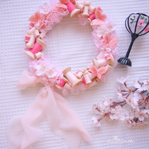 Wreath ***bobbin HINAMATSURI