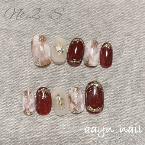 オーダーネイルチップ  002s aaynnail