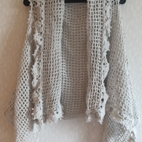 鉤針編みボレロ