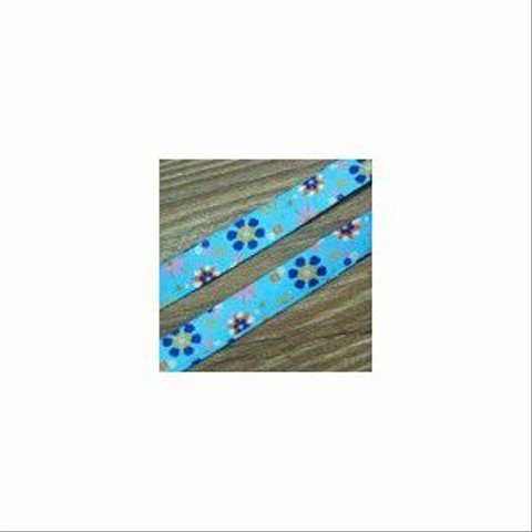 JTTAPE-XH17-BL  10码 17お花のチロルテープ 幅16mm ブルー(10ヤード)