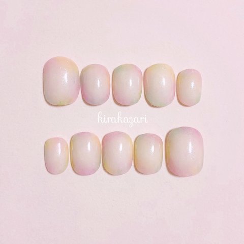 泡沫 ネイルチップ   utakata❍｡*ﾟ                    