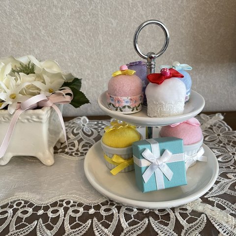 🧁カップケーキタワー🧁シルバータイプ