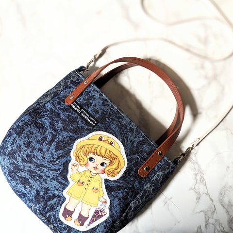 ティキchan柄️♡2waybag