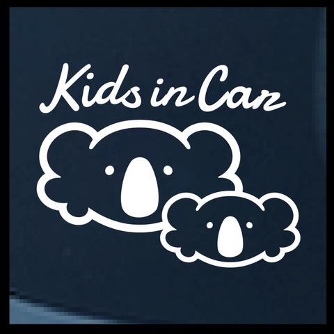 【コアラ親子】Baby in car / Kids in car【animal】