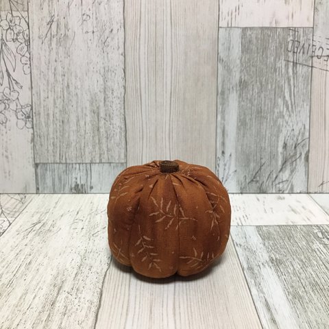 布かぼちゃのオブジェ／パンプキンNo.25